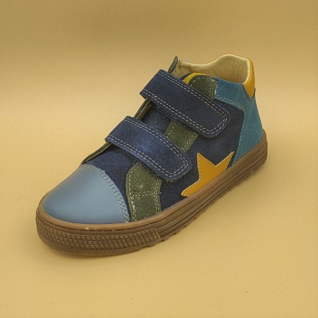 NATURINO DENIS VL CALF SUEDE NAVY STORM